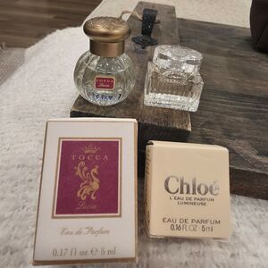 Mini Perfume Duo Tocca and Chloe
